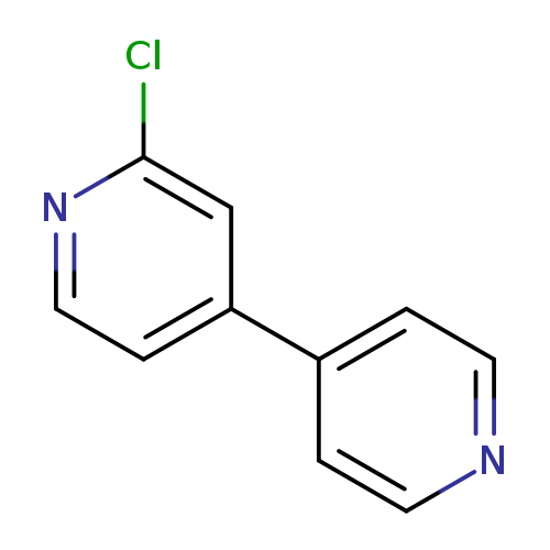 Clc1nccc(c1)c1ccncc1