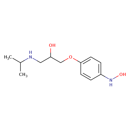 ONc1ccc(cc1)OCC(CNC(C)C)O