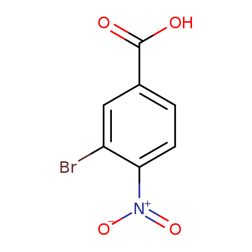 OC(=O)c1ccc(c(c1)Br)[N+](=O)[O-]