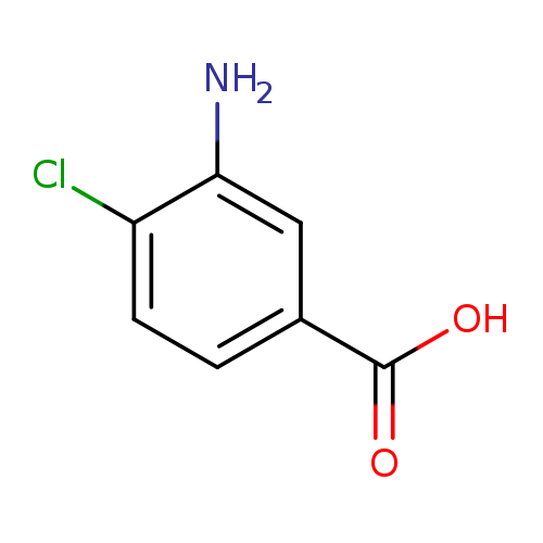 OC(=O)c1ccc(c(c1)N)Cl