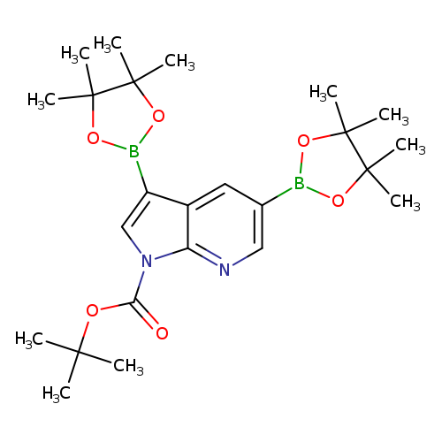 O=C(n1cc(c2c1ncc(c2)B1OC(C(O1)(C)C)(C)C)B1OC(C(O1)(C)C)(C)C)OC(C)(C)C