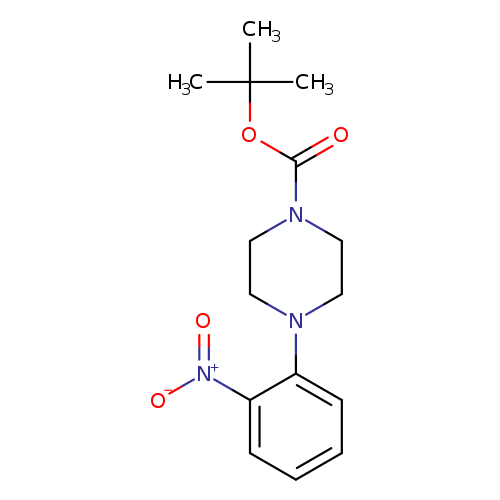 O=C(N1CCN(CC1)c1ccccc1[N+](=O)[O-])OC(C)(C)C