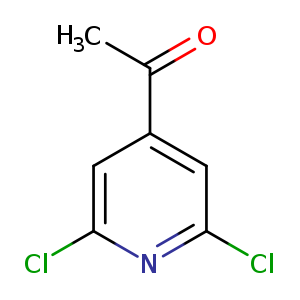 CC(=O)c1cc(Cl)nc(c1)Cl