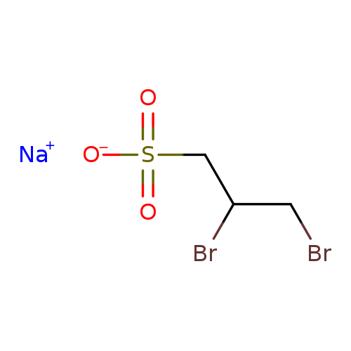 BrCC(CS(=O)(=O)[O-])Br.[Na+]