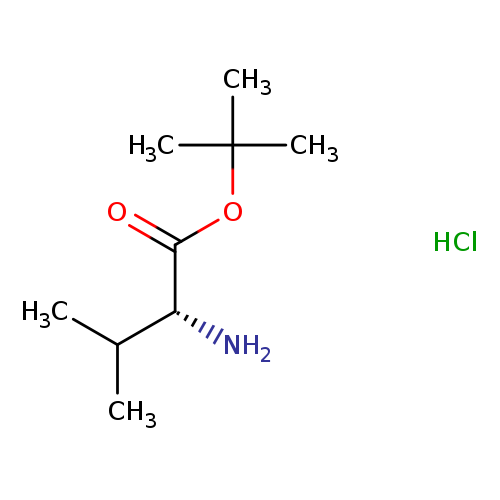 CC([C@H](C(=O)OC(C)(C)C)N)C.Cl