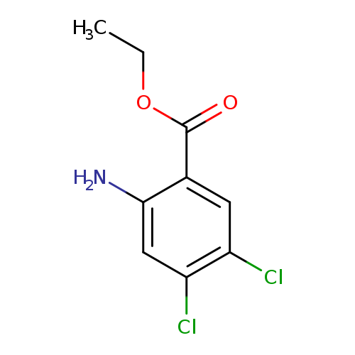 CCOC(=O)c1cc(Cl)c(cc1N)Cl
