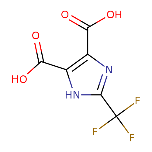 OC(=O)c1[nH]c(nc1C(=O)O)C(F)(F)F