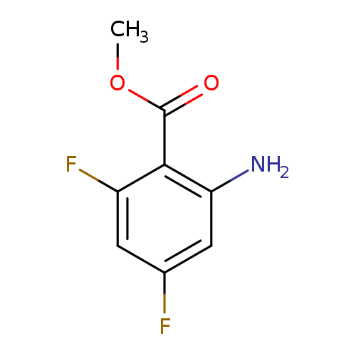 COC(=O)c1c(N)cc(cc1F)F