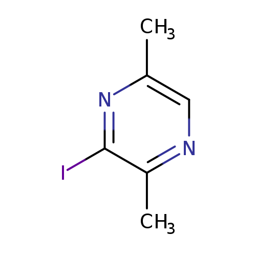 Cc1cnc(c(n1)I)C