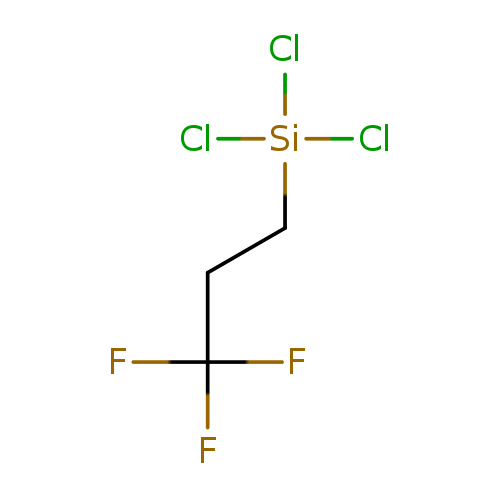 FC(CC[Si](Cl)(Cl)Cl)(F)F