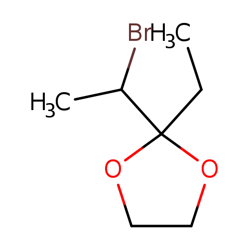 CCC1(OCCO1)C(Br)C