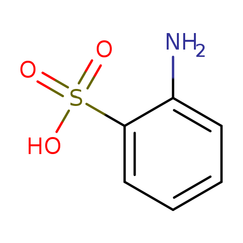 Nc1ccccc1S(=O)(=O)O