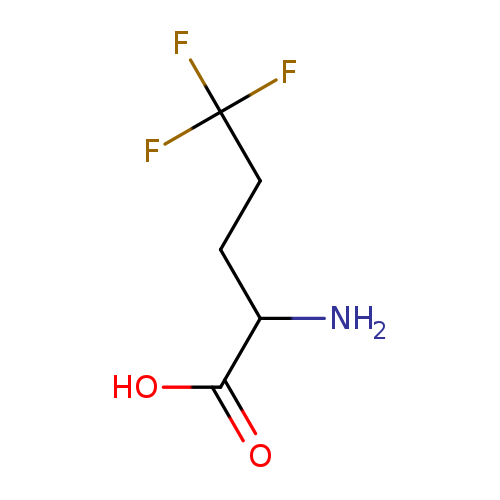 NC(C(=O)O)CCC(F)(F)F
