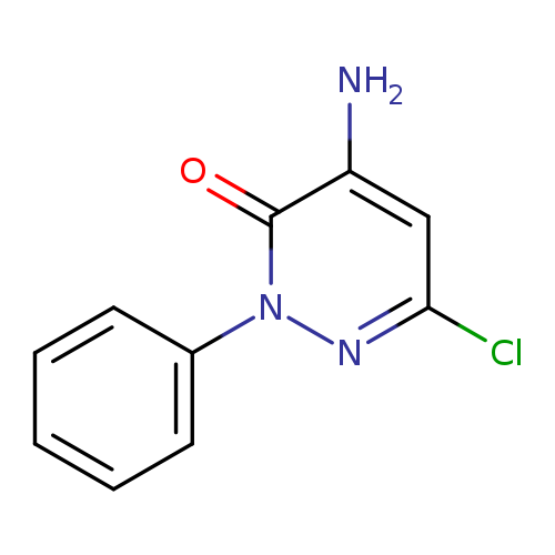 Clc1cc(N)c(=O)n(n1)c1ccccc1