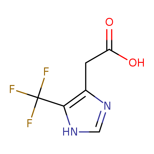 OC(=O)Cc1nc[nH]c1C(F)(F)F