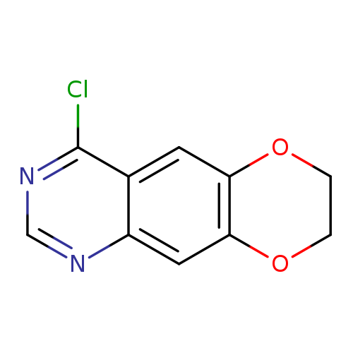 Clc1ncnc2c1cc1OCCOc1c2