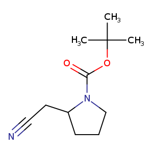 N#CCC1CCCN1C(=O)OC(C)(C)C