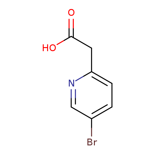 OC(=O)Cc1ccc(cn1)Br