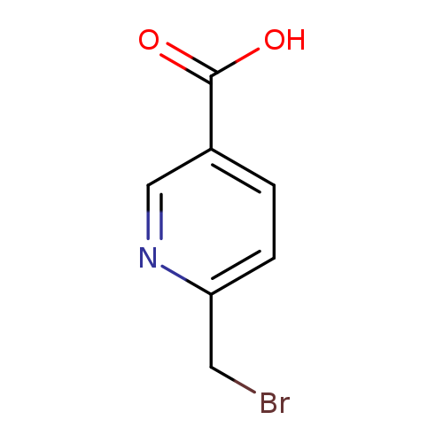BrCc1ccc(cn1)C(=O)O