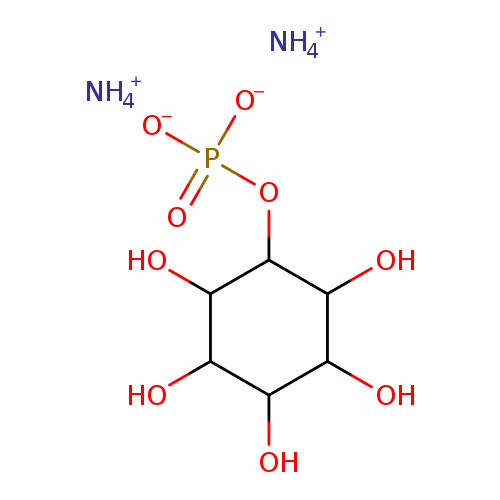 OC1C(OP(=O)([O-])[O-])C(O)C(C(C1O)O)O.[NH4+].[NH4+]