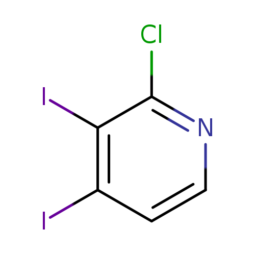 Ic1c(I)ccnc1Cl