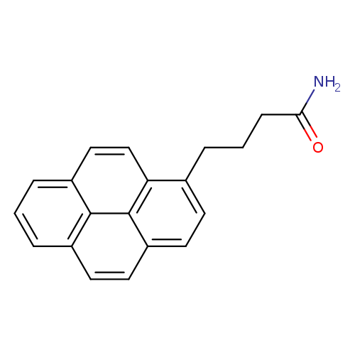 NC(=O)CCCc1ccc2c3c1ccc1c3c(cc2)ccc1