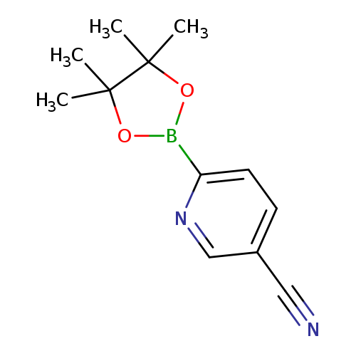 N#Cc1ccc(nc1)B1OC(C(O1)(C)C)(C)C