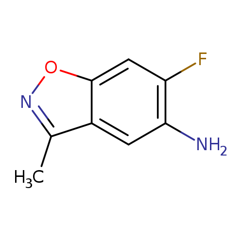 Fc1cc2onc(c2cc1N)C