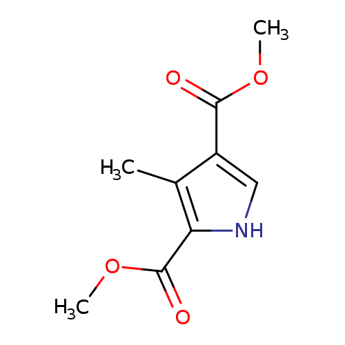 COC(=O)c1[nH]cc(c1C)C(=O)OC