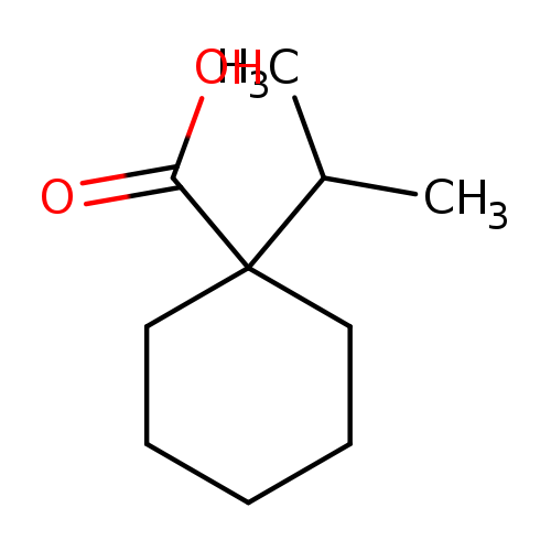 CC(C1(CCCCC1)C(=O)O)C