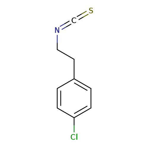 S=C=NCCc1ccc(cc1)Cl