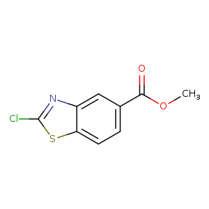 COC(=O)c1ccc2c(c1)nc(s2)Cl
