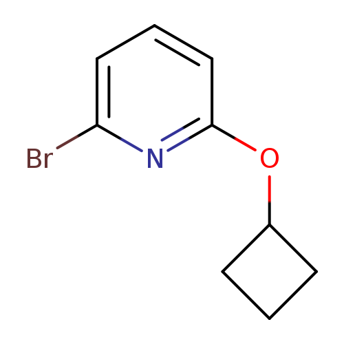 Brc1cccc(n1)OC1CCC1