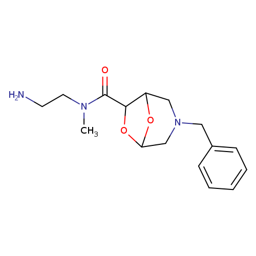 NCCN(C(=O)C1OC2OC1CN(C2)Cc1ccccc1)C