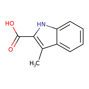 OC(=O)c1[nH]c2c(c1C)cccc2