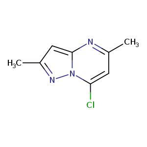 Cc1cc(Cl)n2c(n1)cc(n2)C