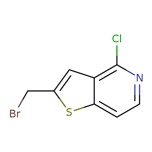 BrCc1sc2c(c1)c(Cl)ncc2