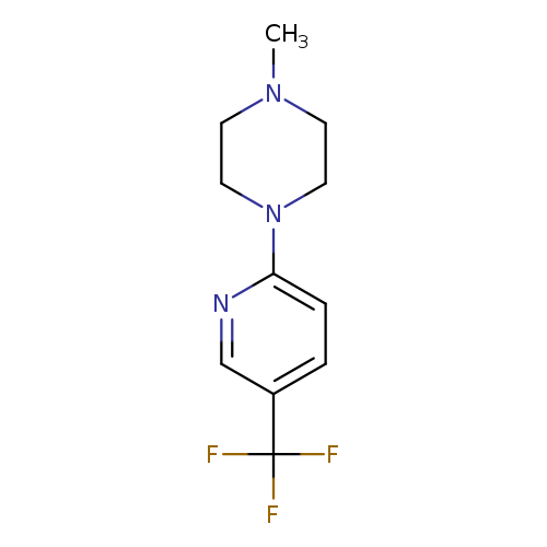 CN1CCN(CC1)c1ccc(cn1)C(F)(F)F