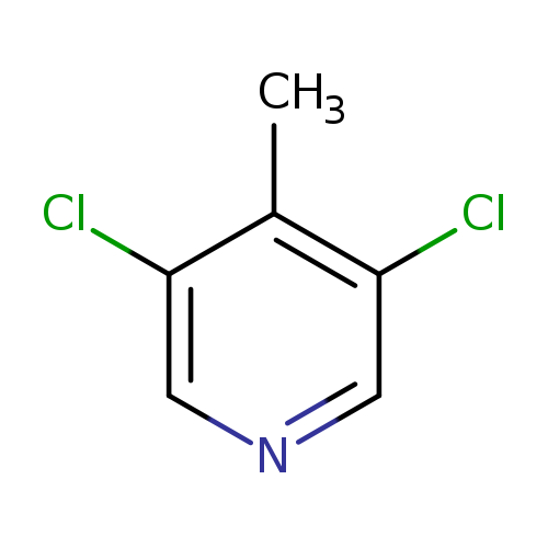 Clc1cncc(c1C)Cl