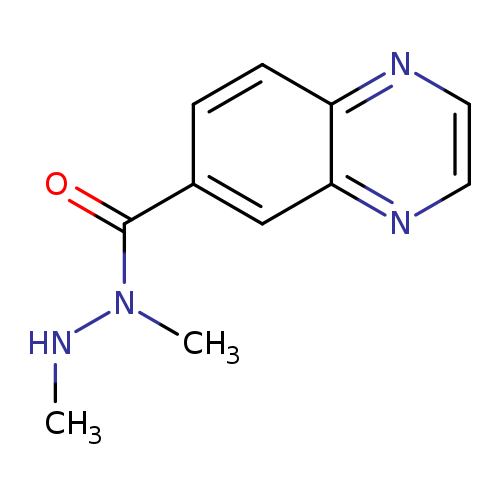 CNN(C(=O)c1ccc2c(c1)nccn2)C