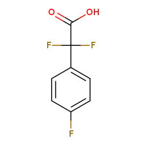 OC(=O)C(c1ccc(cc1)F)(F)F