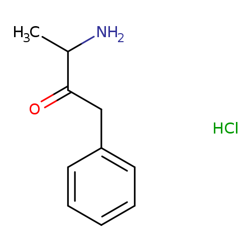 CC(C(=O)Cc1ccccc1)N.Cl