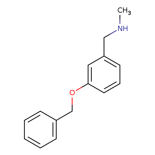 CNCc1cccc(c1)OCc1ccccc1