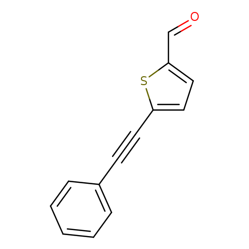 O=Cc1ccc(s1)C#Cc1ccccc1