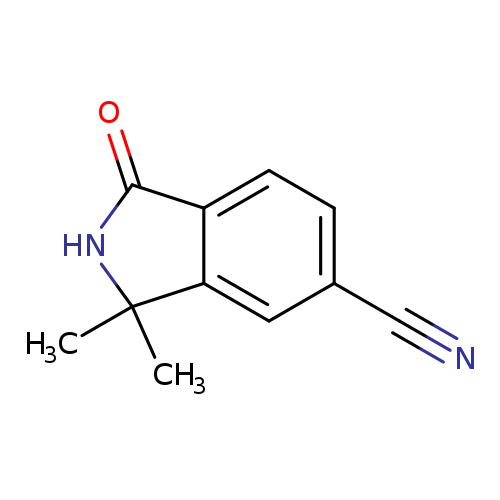 N#Cc1ccc2c(c1)C(C)(C)NC2=O