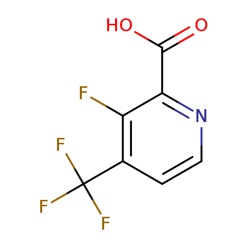 OC(=O)c1nccc(c1F)C(F)(F)F