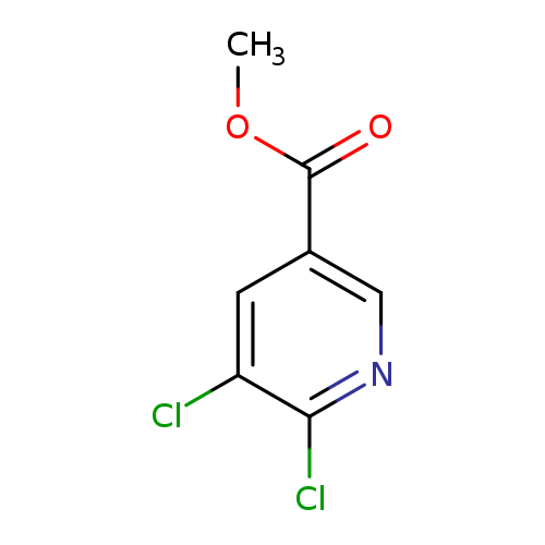 COC(=O)c1cnc(c(c1)Cl)Cl