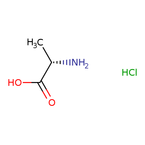 C[C@@H](C(=O)O)N.Cl