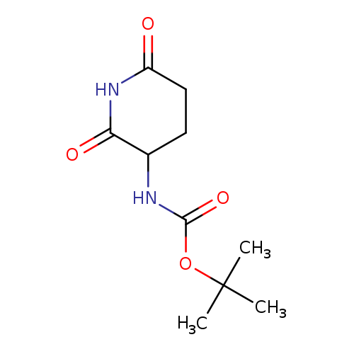 O=C1CCC(C(=O)N1)NC(=O)OC(C)(C)C