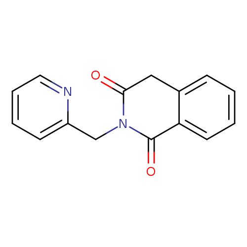 O=C1Cc2ccccc2C(=O)N1Cc1ccccn1
